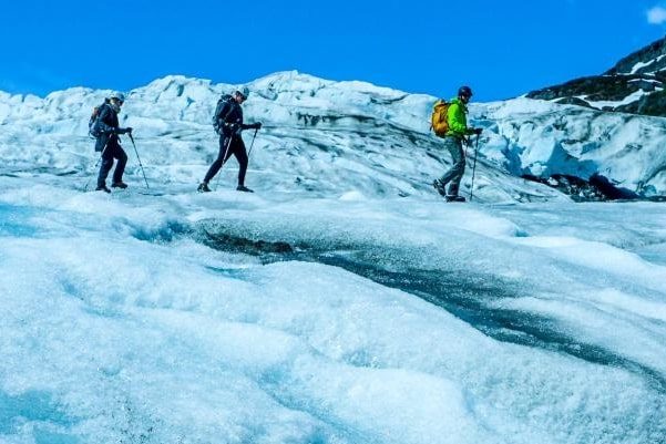 Exit Glacier Hiking, Seward, Alaska