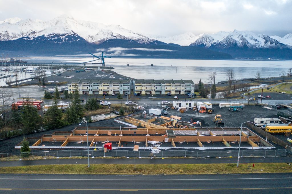 Gateway Hotel construction