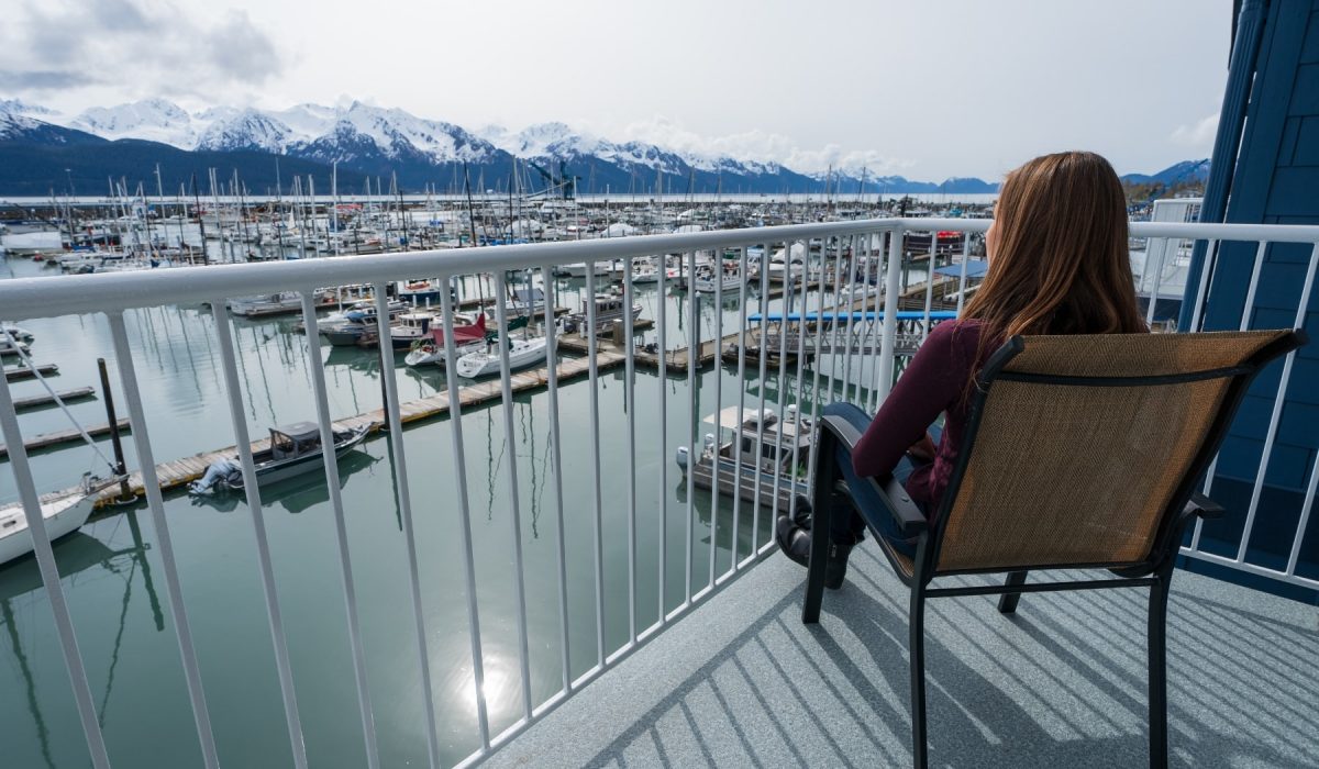 Harbor 360 Hotel Deluxe King Harbor Balcony Room View